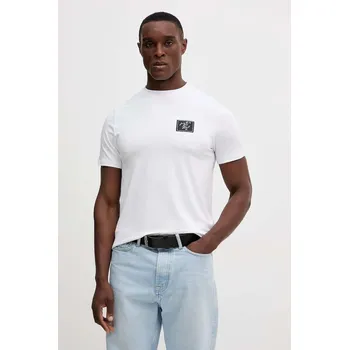 Pánské tričko Tričko Karl Lagerfeld Karl Lagerfeld x Paris Hilton 554235.755421 bílá 00X, vel. L