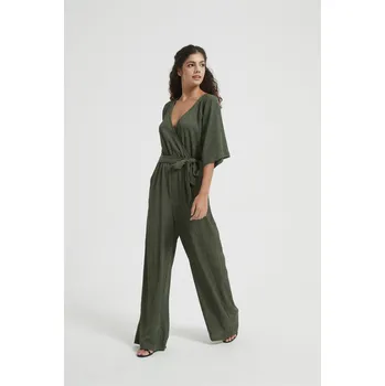 Dámský overall Be You Khaki 8015750 22 (4XL)