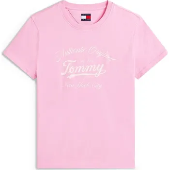 Dámské tričko Tričko Tommy Jeans Pink 6105038 14 (L)