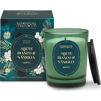Svíčka Nasoterapia svíčka Abete Bianco e Vaniglia, 180 g