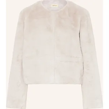 Dámský blejzr Cartoon Dámská Bunda Z Umělé Kožešiny, světle šedá, 38