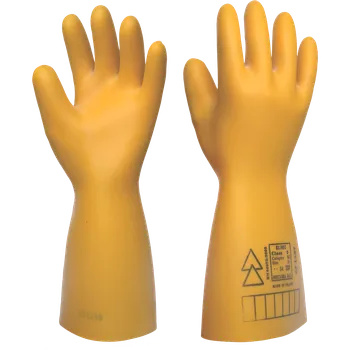 Pracovní rukavice Secura Elsec 2 latex dielektrické rukavice 17000 V 10