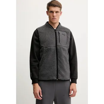 Dámská vesta Vesta Puma šedá barva, přechodná, 688225 90X, vel. XL