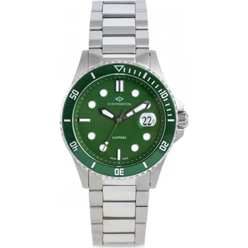 Hodinky Hodinky Continental Silver and Green 5019924 One Size