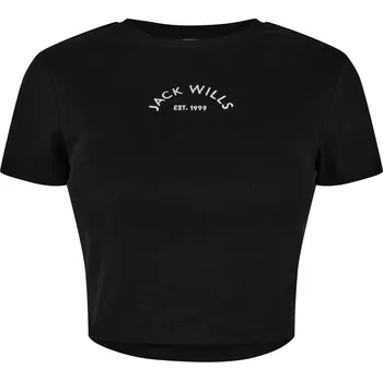 Dámské tričko Tričko Jack Wills Black 9013380 6 (2XS)