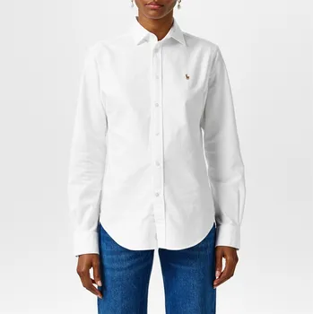 Dámské oblečení Košile Polo Ralph Lauren BSR White 280236 12 (M)