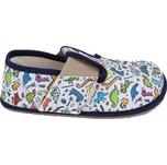 Pegres barefoot papuče BF01 - dino 34