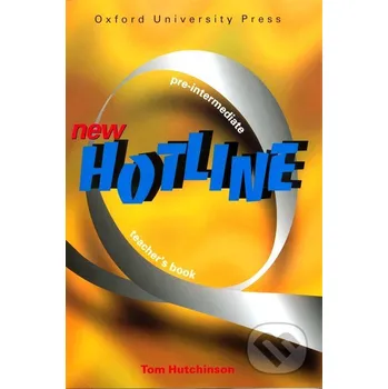 Anglický jazyk New Hotline - Pre-Intermediate - Tom Hutchinson Oxford University Press