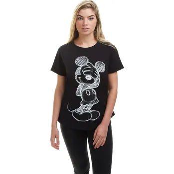 Dámské oblečení Tričko Disney Black 813214 8 (S)