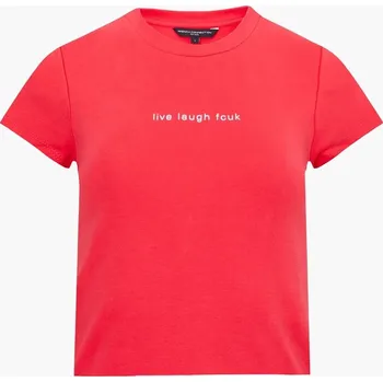 Dámské tričko Tričko FCUK LIVE LAUGH FCUK 7587896 14 (L)