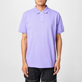 Pánská móda Tričko Polo Ralph Lauren Hampton Purple 8916599 S