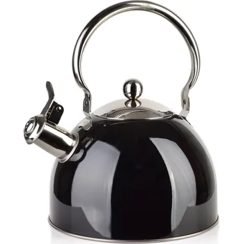 Konvice na čaj Kovová čajová konvice Liam Black 2,5l