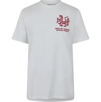 Pánské tričko Tričko Replay 011 White 3416241 L