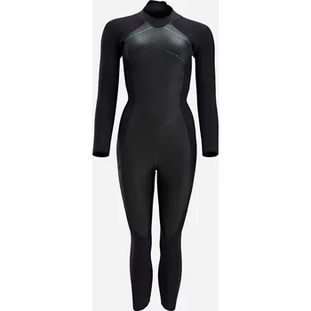 Neoprenový oblek VAN RYSEL Dámský triatlonový neopren SD XS ZELENÁ|ČERNÁ