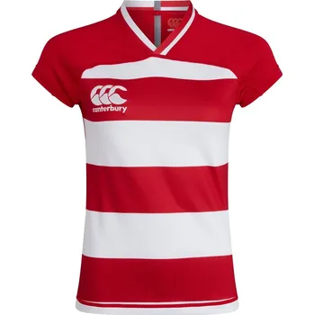 Dámské oblečení Tričko Canterbury Red 5534129 6 (2XS)