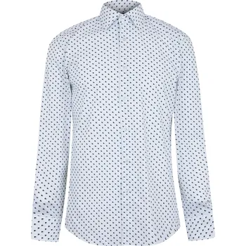 Pánská košile Košile Boss White 100 5163112 16.5 inch