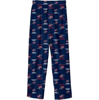 Chlapecké pyžamo Outerstuff Dětské pyžamové kalhoty Columbus Blue Jackets NHL Team Colored Printed Pant Velikost: Dětské M (9 - 11 let)