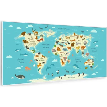 Infrazářič Klarstein Wonderwall Air Art Smart infračervený ohřívač (10037878)