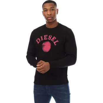 Pánské oblečení Mikina Diesel Black 6646932 2XL