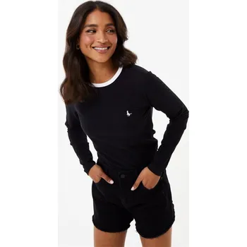 Dámské tričko Tričko Jack Wills Black 9048737 4 (3XS)
