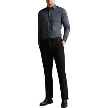 Pánská košile Košile Ted Baker Navy 5618098 15 inch