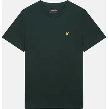 Pánské tričko Tričko Lyle and Scott Dark Green 4373022 L
