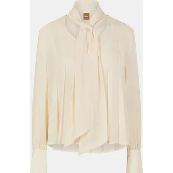 Dámská košile Košile BOSS Open White 5406714 8 (S)