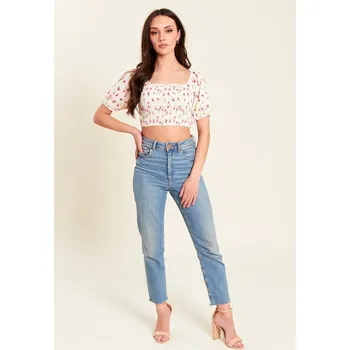 Dámská košile Šaty Be You Cream Floral 6598583 20 (3XL)