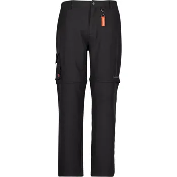 ADAMO kalhoty pánské 169103 odepínací nohavice nadměrné velikosti černá 2XL