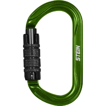 karabina Karabina STEIN SECURA OVAL Alu zelená