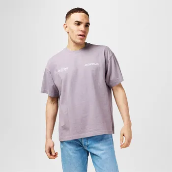 Pánské tričko Tričko Jack Wills Dark Lilac 3504944 XL