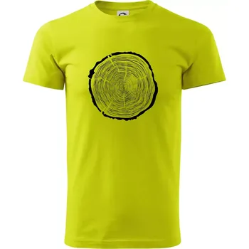 Letokruhy 70 bez věku - Klasické pánské triko vyšší gramáže - S ( Limetková )