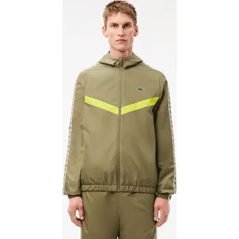 Pánská větrovka Bunda Lacoste Khaki 8947949 2XL