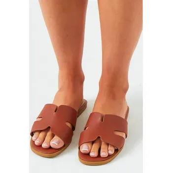 Dámské baleríny Missy Empire Tan 6673239 6 (39)