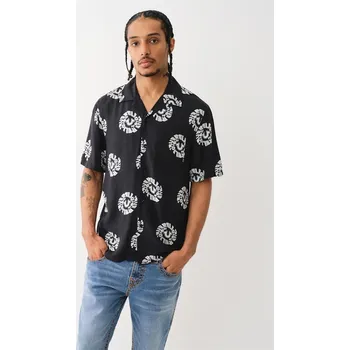 Pánská košile Košile True Religion Jet Black 7170264 XS