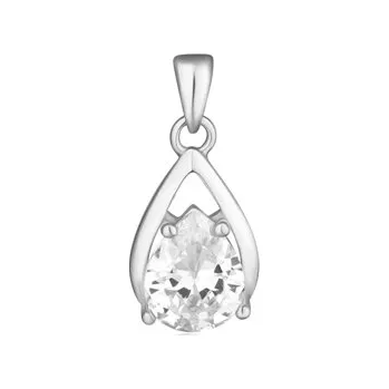 Přívěsek Stříbrný přívěšek s čirým zirkonem SVLP0615SH2BI00