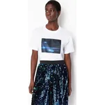 Tričko ARMANI EXCHANGE Optic White 9045120 8 (XS)