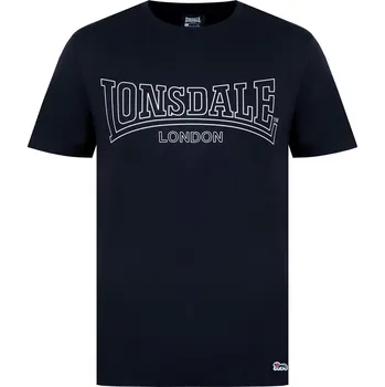 Pánské tričko Tričko Lonsdale Black 8340806 XL