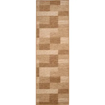 Koberec Chemex Protiskluzový běhoun na míru Kardinál 21 - hnědý Rozměr koberce: 80 cm