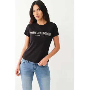 Dámské tričko Tričko True Religion Jet Black 3123792 10