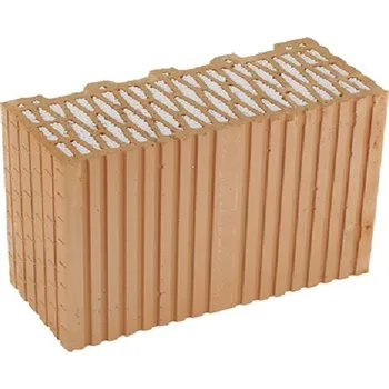 zdivo Cihla Heluz Family P10 1/2 - broušená/125×300×249 mm