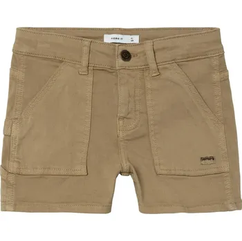 Dívčí kraťasy Name It Brown 5511217 6Y