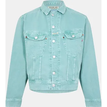Pánská casual bunda Bunda Replay Green Powder 4265428 M