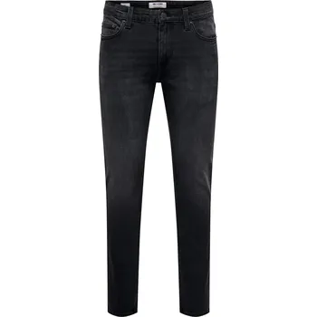 Pánské džíny Džíny Only Washed Black 4946746 30W L