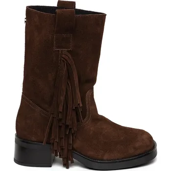 Dámské kozačky Boty STEVE MADDEN Brown Seude 1144911 4 (37)