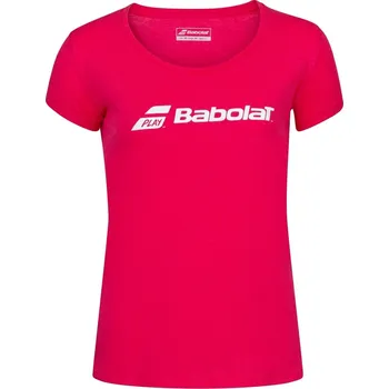 Dámské tričko Tričko Babolat Red Rose Hthr 9325240 8 (XS)