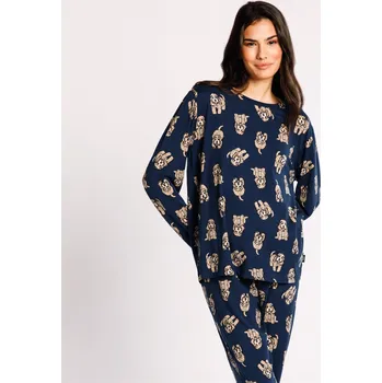 Dámské pyžamo Chelsea Peers Cockapoo Navy 3651075 8 (XS)