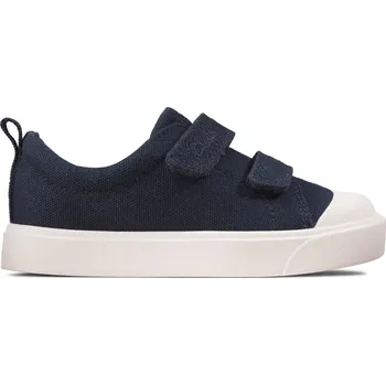 Chlapecké tenisky Boty Clarks Navy Canvas 1295639 C4 (20)