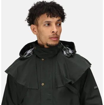 Pánská větrovka Bunda Regatta Dark Khaki 632607 L