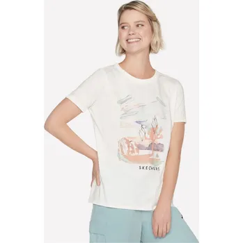 Dámská móda Tričko Skechers White 5752064 10 (S)